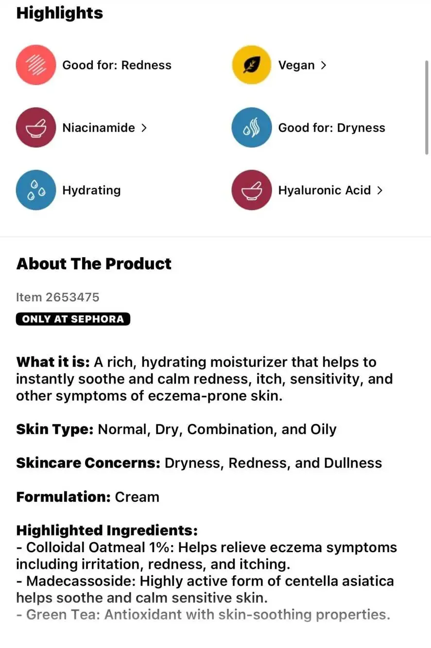 Topicals Like Butter Hydrating Mask for Dry Sensitive & Eczema Prone Skin(50 ml)
